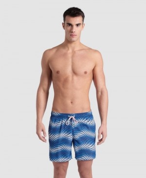 Boxer Arena Allover Beach ανδρικα μπλε | 33879272