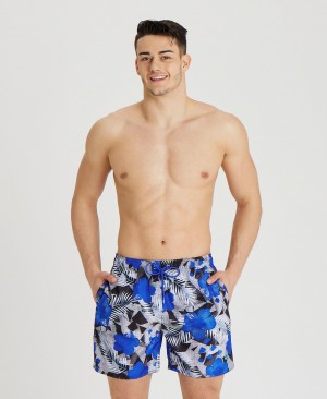 Boxer Arena Allover Print Beach ανδρικα μπλε | 89562833