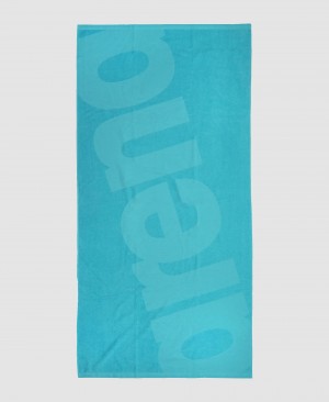 πετσέτα Arena Beach Logo Ii ανδρικα τυρκουάζ | 45670775