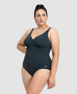 Μαγιό Arena Bodylift Maura U Back Plus γυναικεια μαυρα | 68479549