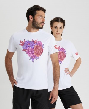 μπλουζακια Arena Breast Cancer ανδρικα ασπρα | 79694989