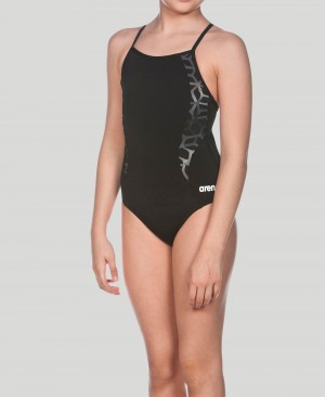 Μαγιό Arena Carbonite Ii Youth Light Drop Back για κοριτσια μαυρα | 96064799