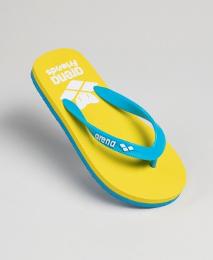 Σαγιοναρεσ Arena Flip Flops Junior ανδρικα κίτρινα | 50672365