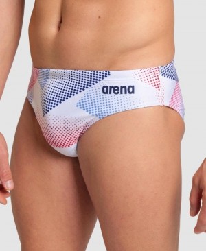 Κιλότα Arena Halftone ανδρικα ασπρα | 13696810