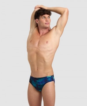 Κιλότα Arena Hero Camo ανδρικα τυρκουάζ | 55900724