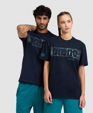 μπλουζακια Arena Logo βαμβακερα γυναικεια μαυρα | 93585446