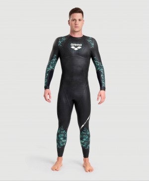 Μαγιό Arena Powerskin Storm Wetsuit ανδρικα μαυρα | 67286450