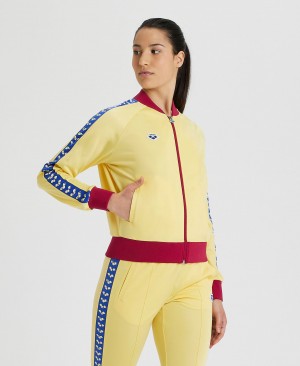 Μπουφαν Arena Relax Iv Team Full-zip γυναικεια κίτρινα | 26658630