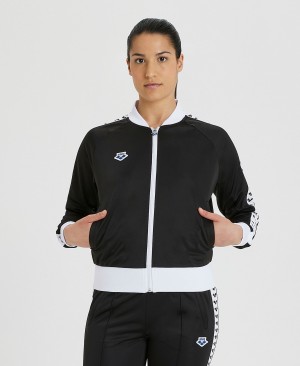 Μπουφαν Arena Relax Iv Team Full-zip γυναικεια μαυρα | 9865530