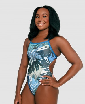 Μαγιό Arena Simone Manuel Capsule συλλογη Challenge Back γυναικεια Πολύχρωμο | 30010242