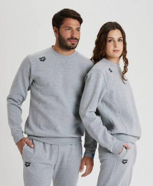 Φούτερ Arena Solid Crewneck γυναικεια γκρι | 39597489