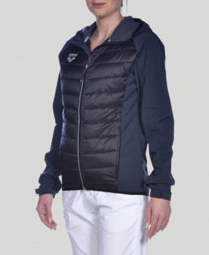 Μπουφαν Arena Team Line Thermal ανδρικα σκουρο μπλε | 70994663