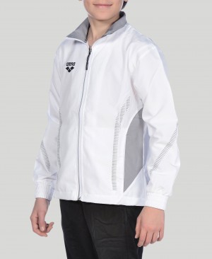 Μπουφαν Arena Team Line Warm-up για κοριτσια ασπρα | 87752909