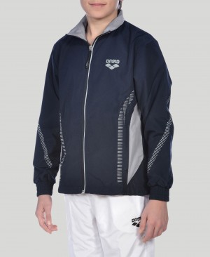 Μπουφαν Arena Team Line Warm-up για αγορια σκουρο μπλε | 37663443