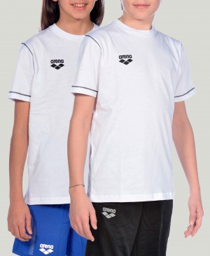 μπλουζακια Arena Team Line κοντο Sleeve για κοριτσια ασπρα | 33423093