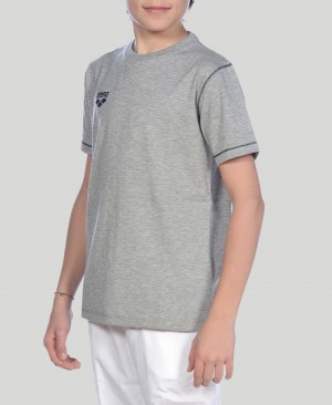 μπλουζακια Arena Team Line κοντο Sleeve για κοριτσια γκρι | 87771537
