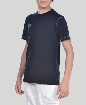 μπλουζακια Arena Team Line κοντο Sleeve για κοριτσια σκουρο μπλε | 36096201