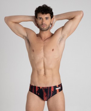Κιλότα Arena Team Painted Stripes ανδρικα μαυρα | 63076858