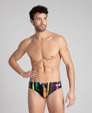 Κιλότα Arena Team Painted Stripes ανδρικα Πολύχρωμο | 94680514