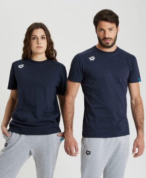 μπλουζακια Arena Team Panel γυναικεια σκουρο μπλε | 9308448