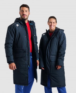 Παρκα Arena Team Solid γυναικεια σκουρο μπλε | 60216975