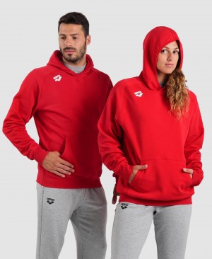 Φούτερ Arena Team Κουκουλοφόρος Panel ανδρικα κοκκινα | 32170008