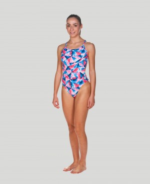Μαγιό Arena Tropical Challenge Back γυναικεια Πολύχρωμο | 85849691