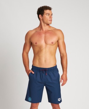 Σορτσ Arena USA Swimming Team Kit ανδρικα σκουρο μπλε | 66140037