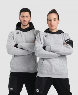 Φούτερ Arena Κουκουλοφόρος Tech γυναικεια γκρι | 82291771