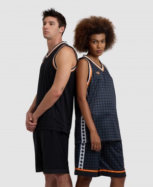 Μπλουζακια Αμανικα Arena 50th Anniversary Reversible Mesh ανδρικα μαυρα | 79858197