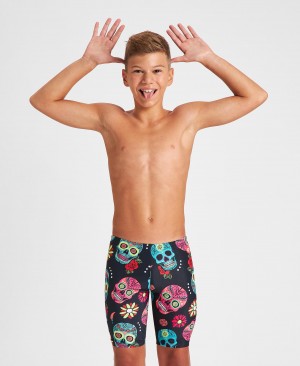 Σορτσ Παραλιασ Arena Crazy Skulls Carnaval Junior Jammer για αγορια Πολύχρωμο | 61419932
