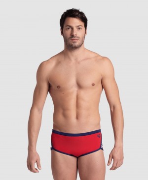 Αγωνιστικο Μαγιο Arena Icons Solid Low waist ανδρικα κοκκινα | 74234653