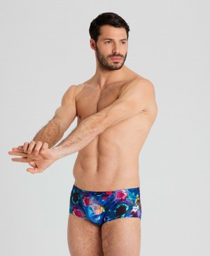 Αγωνιστικο Μαγιο Arena Low Waisted All Over Print ανδρικα σκουρο μπλε | 86908212