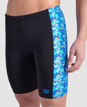 Σορτσ Παραλιασ Arena Pool Tiles Swim Jammer ανδρικα μαυρα | 85128429