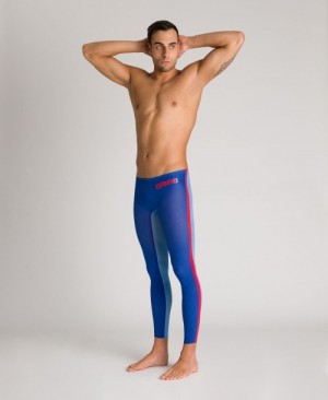 Αγωνιστικο Μαγιο Arena Powerskin R-evo+ Open θαλασσης Pant ανδρικα μπλε | 91695744