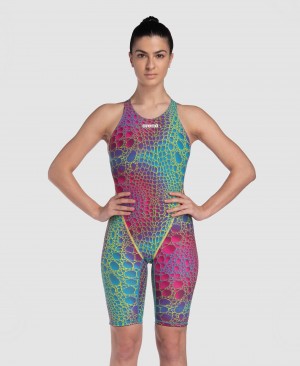 Αγωνιστικο Μαγιο Arena Powerskin St Next Caimano Limited Edition Open Back γυναικεια τυρκουάζ | 87354392