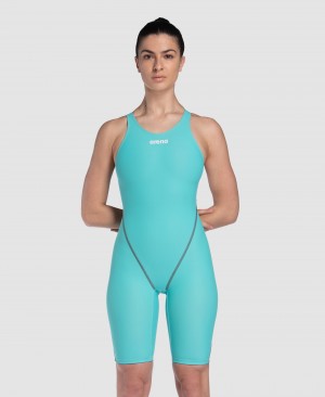 Αγωνιστικο Μαγιο Arena Powerskin St Next Eco Open Back γυναικεια τυρκουάζ | 73025474