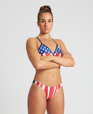 μπικίνι πάτο Arena Stars And Stripes USA γυναικεια Πολύχρωμο | 14137749