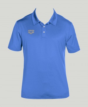 μπλουζακια πολο Arena Team Line Tech κοντο Sleeve γυναικεια μπλε | 2591760