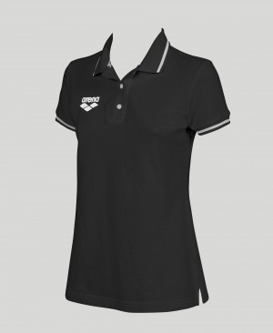 μπλουζακια πολο Arena Team Line κοντο Sleeve γυναικεια μαυρα | 26485173