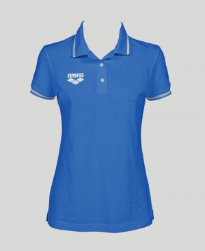μπλουζακια πολο Arena Team Line κοντο Sleeve γυναικεια μπλε | 39966431