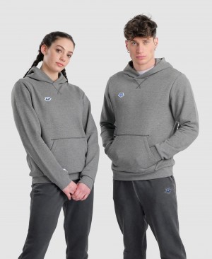 Φουτερ με Κουκουλα Arena Icons Solid γυναικεια γκρι | 88559846