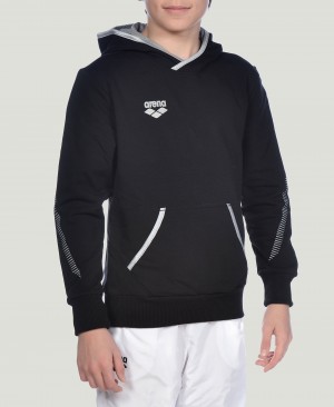 Φουτερ με Κουκουλα Arena Team Line L/S για κοριτσια μαυρα | 15848781