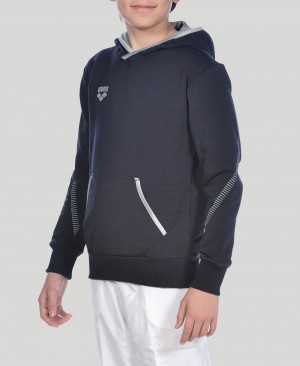 Φουτερ με Κουκουλα Arena Team Line L/S για κοριτσια σκουρο μπλε | 22442626